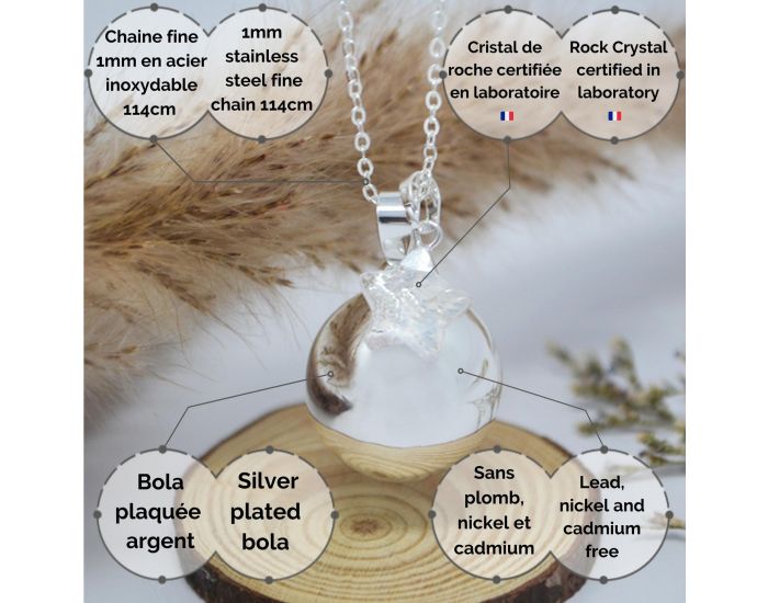 IRRVERSIBLE Bola de Grossesse - Etoile Cristal de Roche (5)