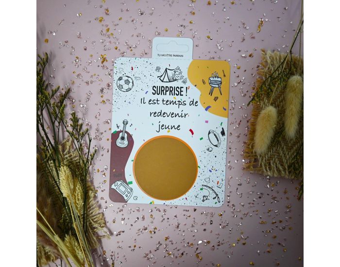 IRR�VERSIBLE Carte � gratter - Veux tu �tre Parrain (1)