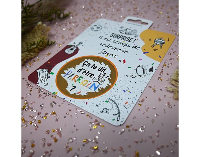 IRR�VERSIBLE Carte � gratter - Veux tu �tre Parrain (4)