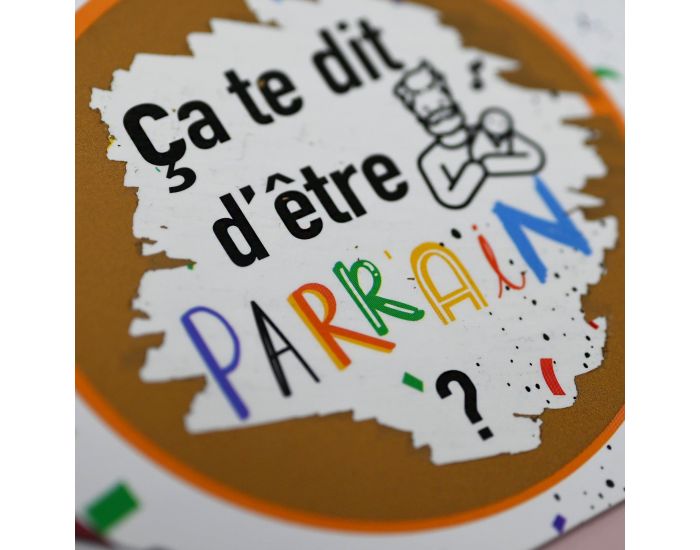 IRR�VERSIBLE Carte � gratter - Veux tu �tre Parrain (5)