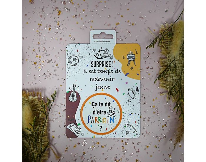 IRR�VERSIBLE Carte � gratter - Veux tu �tre Parrain (6)