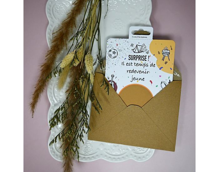 IRR�VERSIBLE Carte � gratter - Veux tu �tre Parrain (7)