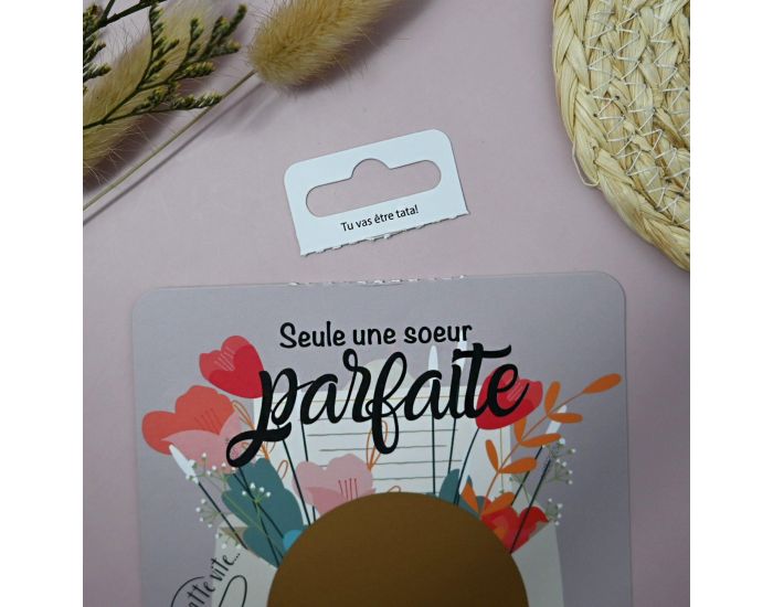 IRR�VERSIBLE Carte � Gratter - Tu vas �tre Tata (2)