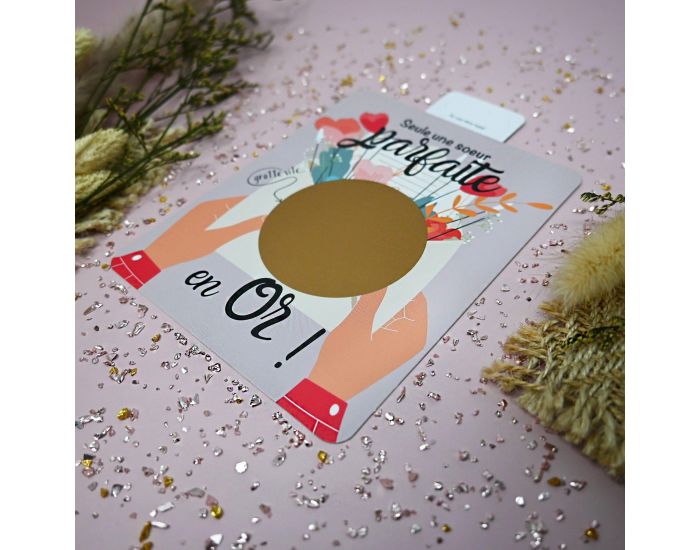 IRR�VERSIBLE Carte � Gratter - Tu vas �tre Tata (3)