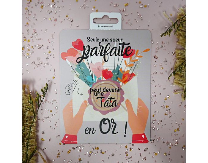 IRR�VERSIBLE Carte � Gratter - Tu vas �tre Tata (6)