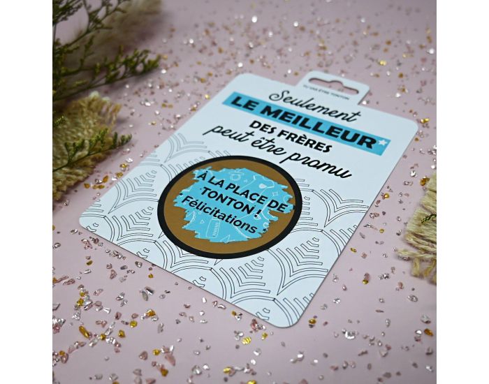 IRR�VERSIBLE Carte � Gratter - Tu vas �tre Tonton (4)