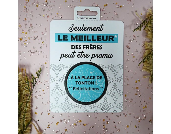 IRR�VERSIBLE Carte � Gratter - Tu vas �tre Tonton (5)