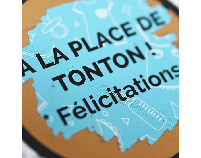 IRR�VERSIBLE Carte � Gratter - Tu vas �tre Tonton (6)