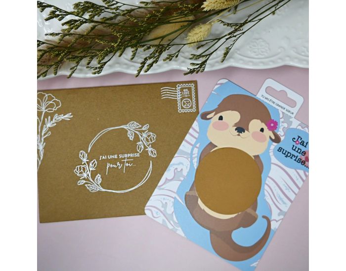 IRR�VERSIBLE Carte � Gratter - Je vais �tre Grande Soeur (8)