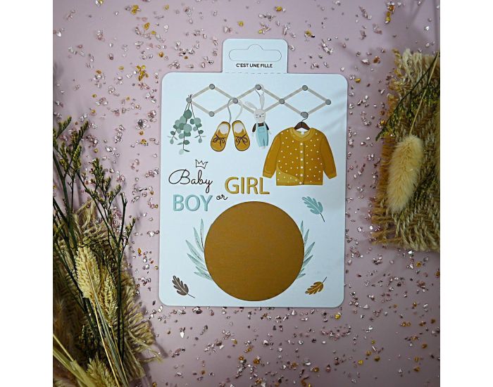 IRR�VERSIBLE Carte � Gratter - C'est une Fille (1)