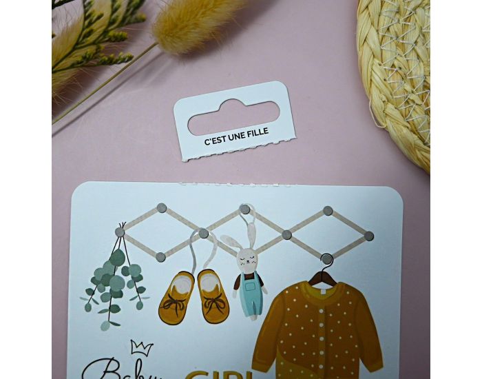 IRR�VERSIBLE Carte � Gratter - C'est une Fille (2)