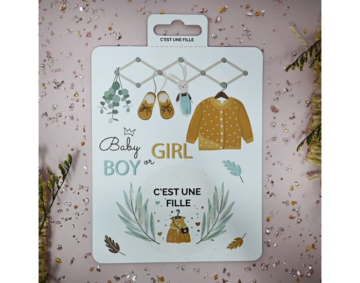 IRR�VERSIBLE Carte � Gratter - C'est une Fille (5)