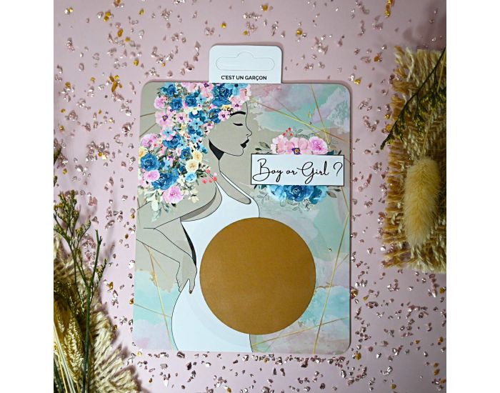 IRR�VERSIBLE Carte � Gratter - C'est un Gar�on (1)