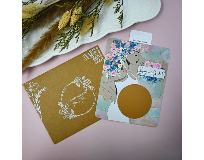 IRR�VERSIBLE Carte � Gratter - C'est un Gar�on (8)