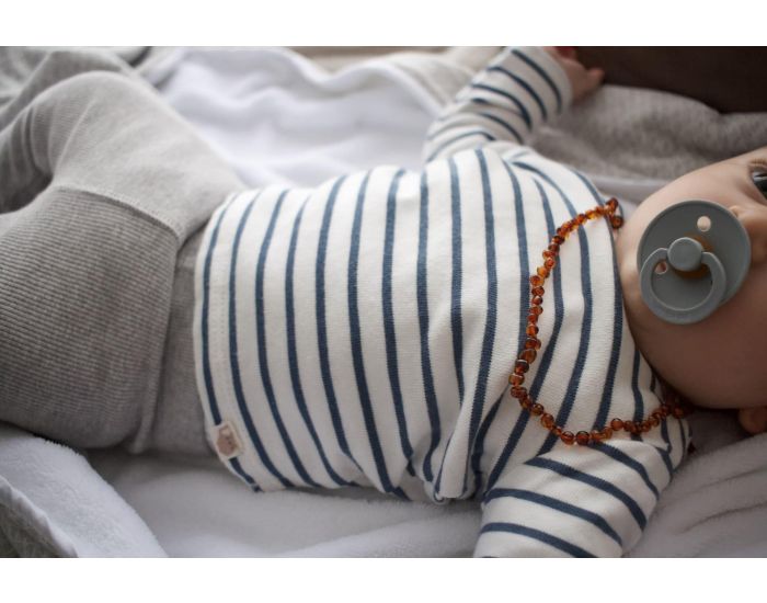 IRR�VERSIBLE Box Collier B�b� et 2 Bracelets Adulte - Ambre (5)