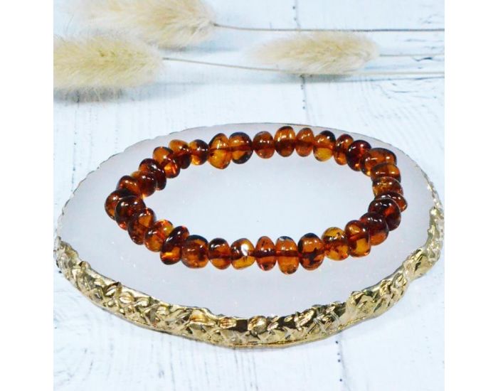 IRR�VERSIBLE Box Collier B�b� et 2 Bracelets Adulte - Ambre (7)