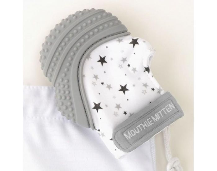 SEVIRA KIDS Moufle mitaine de dentition en silicone Gris (4)