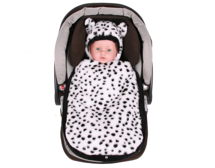 SEVIRA KIDS Chancelire universelle pour poussette ou sige auto - Dalmatien (1)