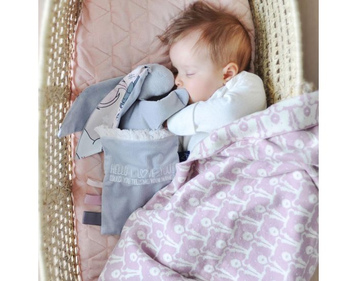 SEVIRA KIDS Doudou bouillotte compresse gel froid - sp�cial b�b� - 2 en 1 Hercule - Denim (13)