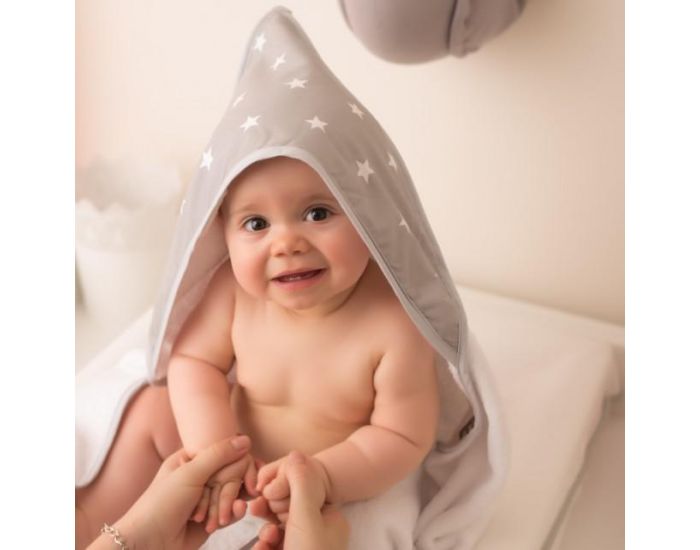 SEVIRA KIDS Sortie de Bain Extra Large 100x100cm - Stars (13)