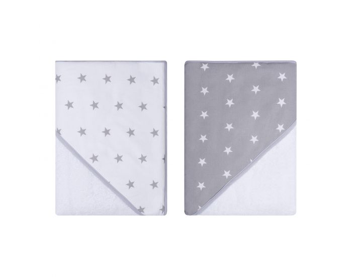 SEVIRA KIDS Sortie de Bain Extra Large 100x100cm - Stars (5)
