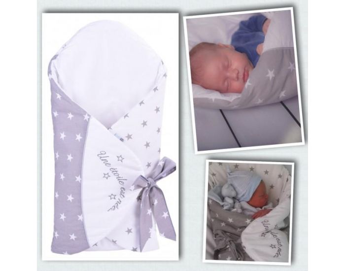 SEVIRA KIDS Gigoteuse d'emmaillotage volutive - label d'Or Innovation - toile est ne (5)