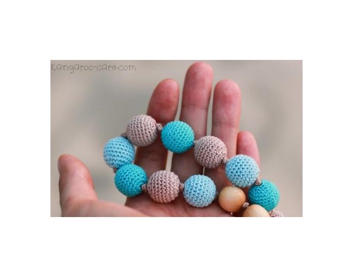 KANGAROO CARE Collier d'allaitement et de portage Lagoon Genvrier - KN002 (4)