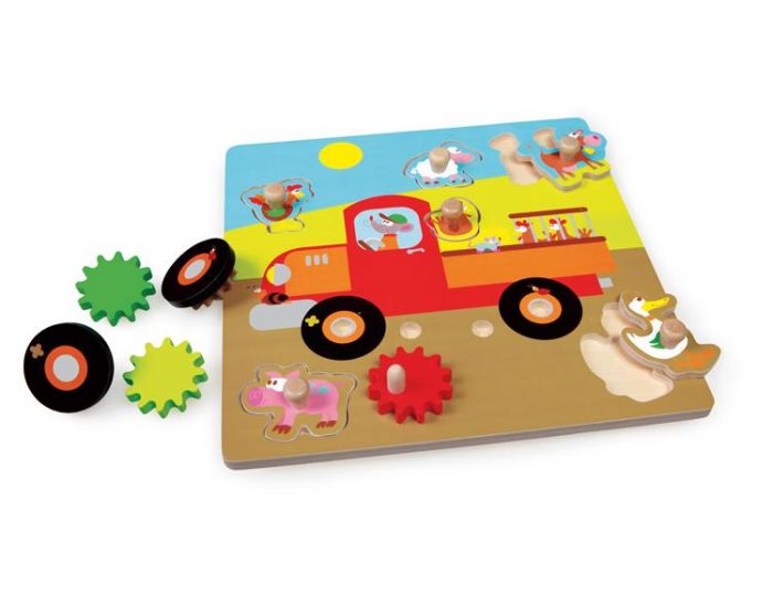 SCRATCH EUROPE Puzzle d'encastrement Ferme - D�s 18 mois (1)