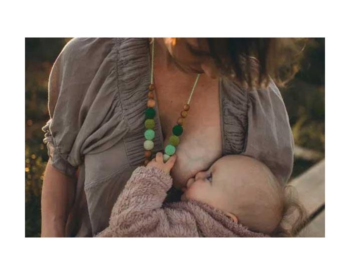 KANGAROO CARE Collier d'allaitement et de portage Green Chne - BN021 (2)
