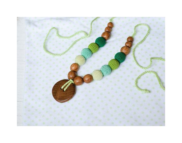 KANGAROO CARE Collier d'allaitement et de portage Green Chne - BN021 (3)