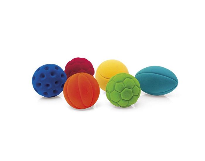 RUBBABU Balle de Sport Soccer Ball Rouge - D�s 12 mois (2)