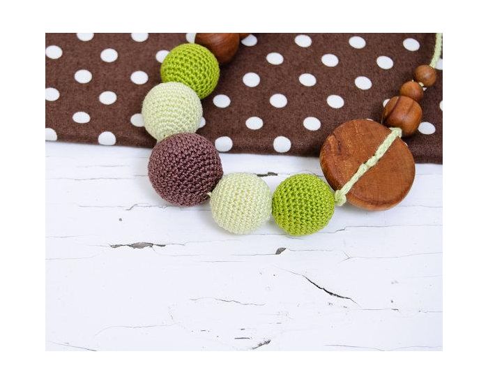 KANGAROO CARE Collier d'allaitement et de portage Avocado Pommier - BN030 (1)