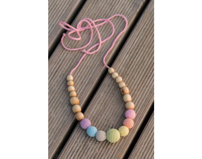 KANGAROO CARE Collier d'allaitement et de portage Neutral Rainbow Genvrier - RN012 (3)