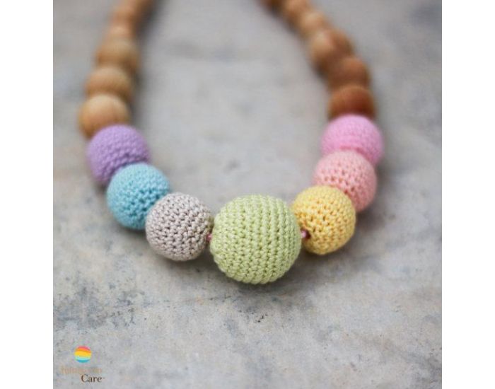 KANGAROO CARE Collier d'allaitement et de portage Neutral Rainbow Genvrier - RN012 (4)
