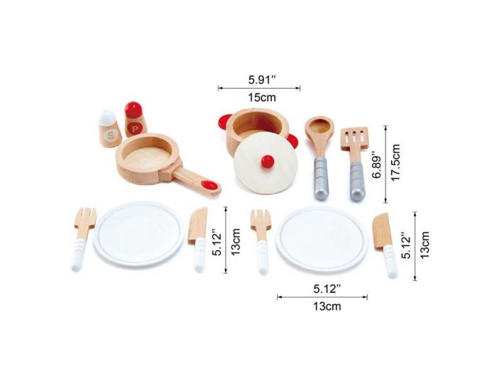 HAPE Cuisine Dinette Beige - D�s 3 ans (1)