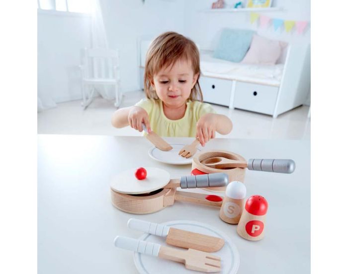 HAPE Cuisine Dinette Beige - D�s 3 ans (2)