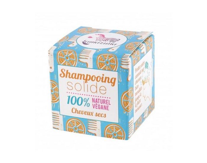 LAMAZUNA Shampoing Solide Cheveux Secs  l'Orange (1)