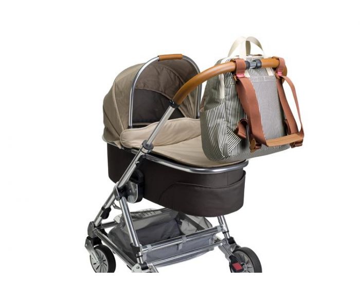 BABYMEL Sac  langer Robyn Navy Stripe BABYMEL (3)