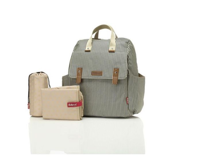 BABYMEL Sac  langer Robyn Navy Stripe BABYMEL (5)