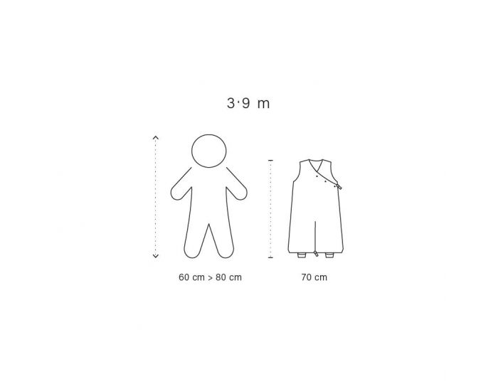 BEMINI Gigoteuse MAGIC BAG Jersey Sans Manches 3-9 mois (7)