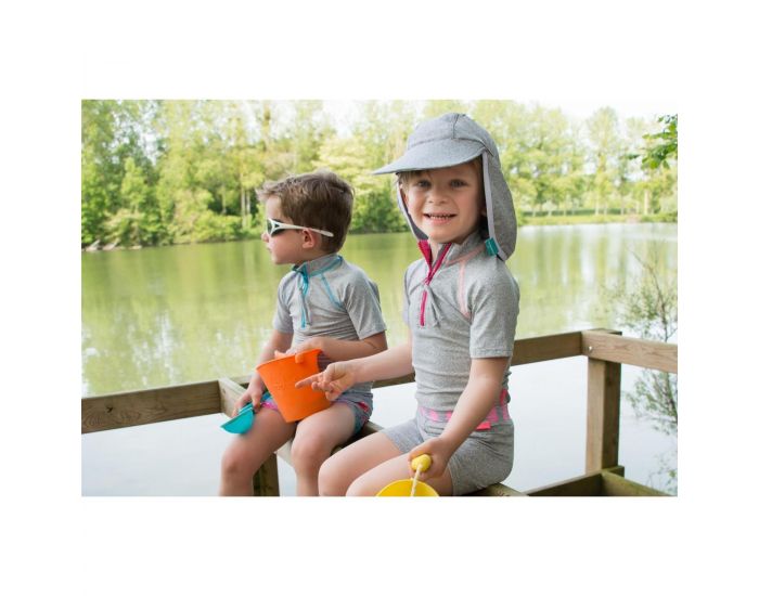 MAYOPARASOL Griset Casquette anti UV Gris (3)