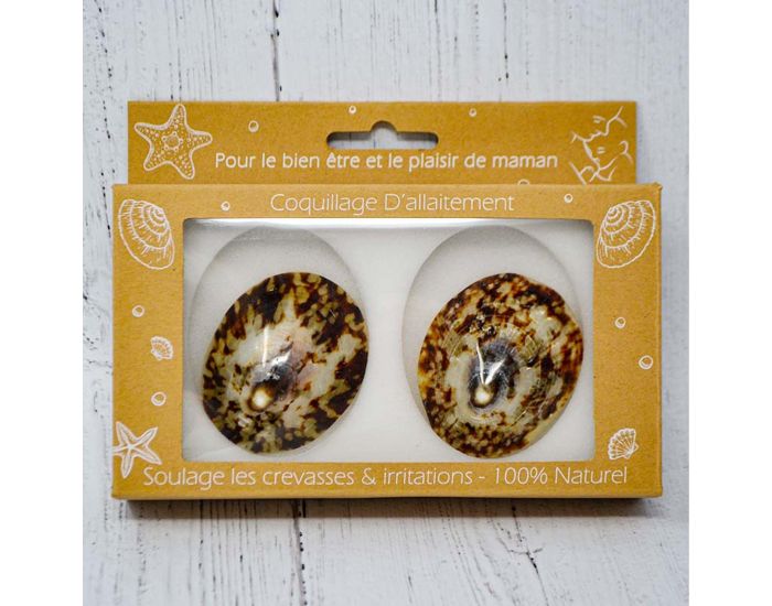 IRR�VERSIBLE Coquillage d'Allaitement Mammaire - Patelle (6)
