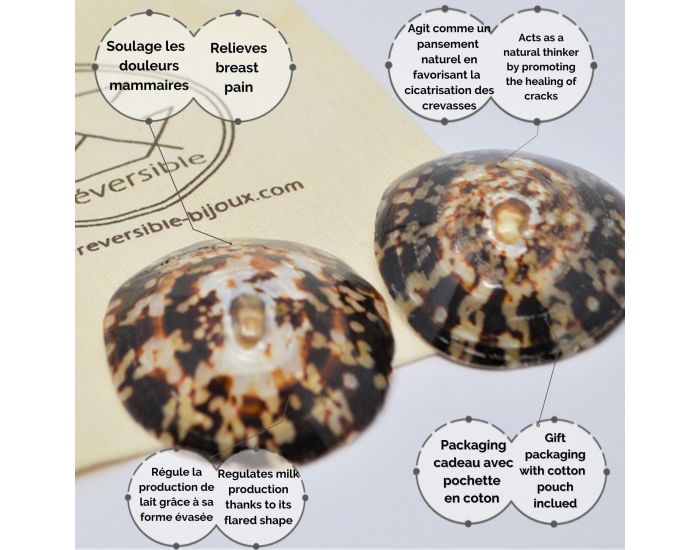 IRR�VERSIBLE Coquillage d'Allaitement Mammaire - Patelle (7)