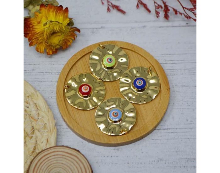 IRR�VERSIBLE Pendentif �il Grec - Plaqu� Or (1)