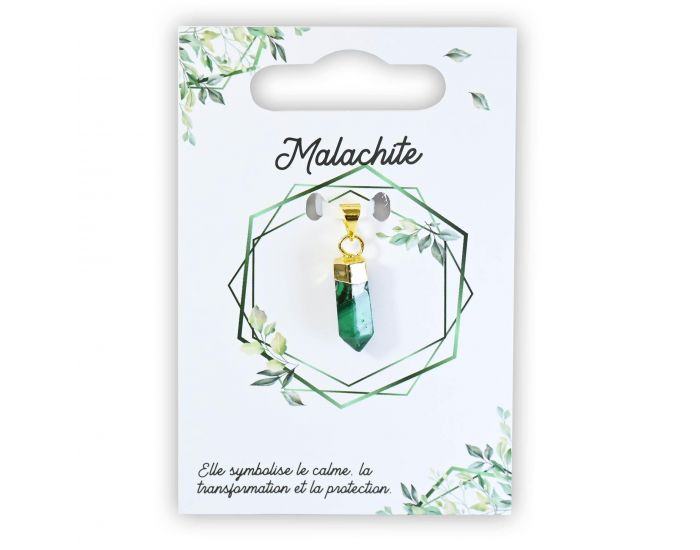 IRR�VERSIBLE Pendentif Bitermine - Plaqu� Or - Pierres Naturelles (8)