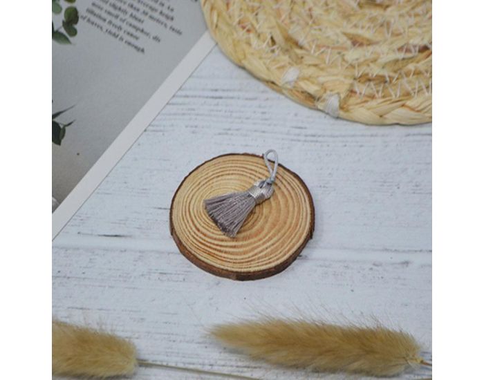 IRR�VERSIBLE Pendentif Pompon Satin - Bola Grossesse DIY (5)