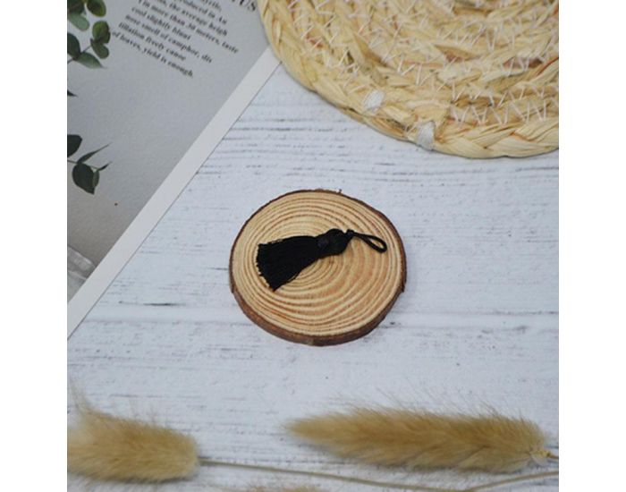 IRR�VERSIBLE Pendentif Pompon Satin - Bola Grossesse DIY (6)