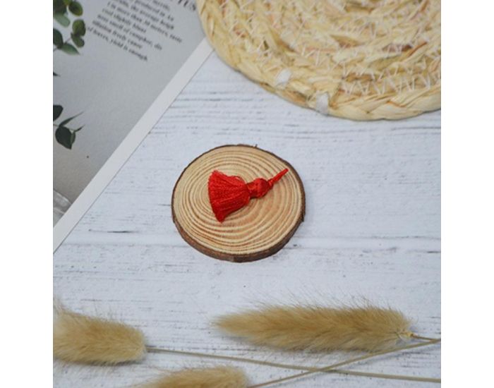 IRR�VERSIBLE Pendentif Pompon Satin - Bola Grossesse DIY (7)