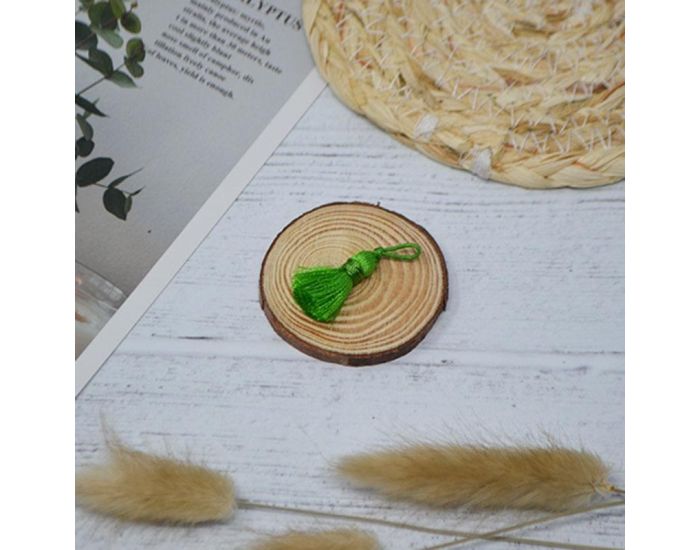 IRR�VERSIBLE Pendentif Pompon Satin - Bola Grossesse DIY (8)