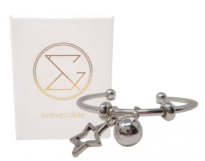 IRR�VERSIBLE Bille Lisse pour Bracelet Bola - Bola Grossesse DIY - 10 mm Plaqu� Or (1)